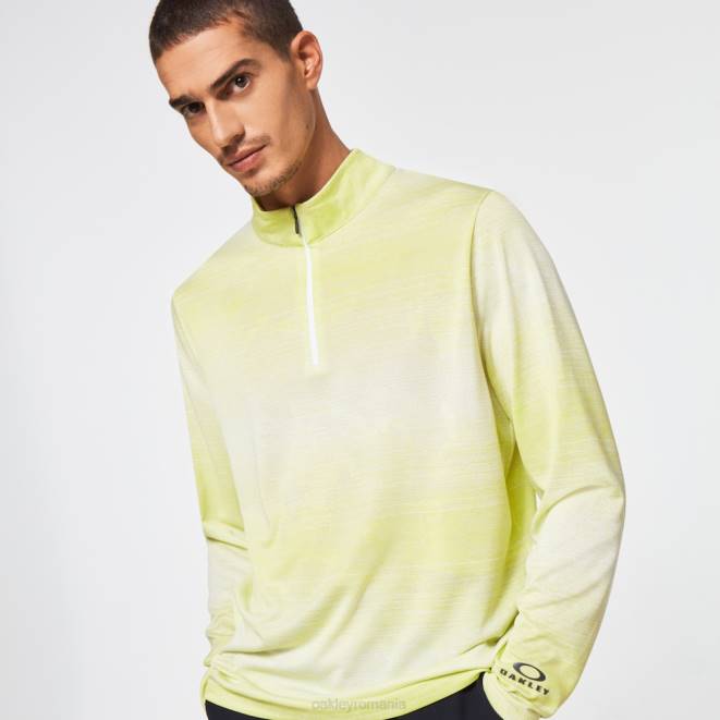 Oakley erica albă concurent jumătate fermoar haine 620J2444