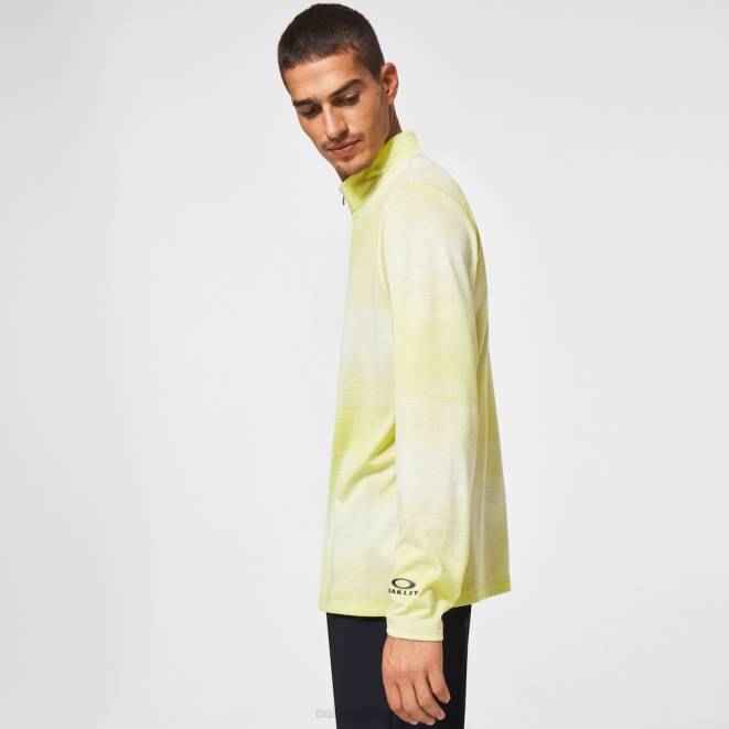 Oakley erica albă concurent jumătate fermoar haine 620J2444