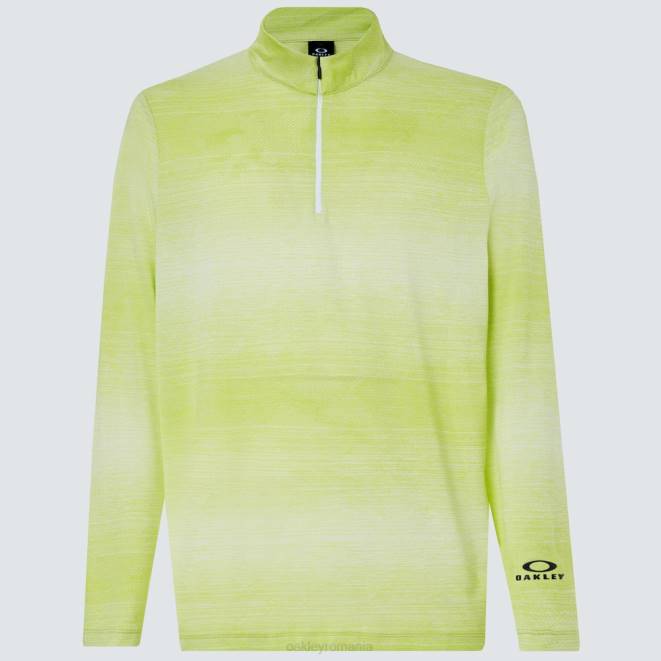 Oakley erica albă concurent jumătate fermoar haine 620J2444