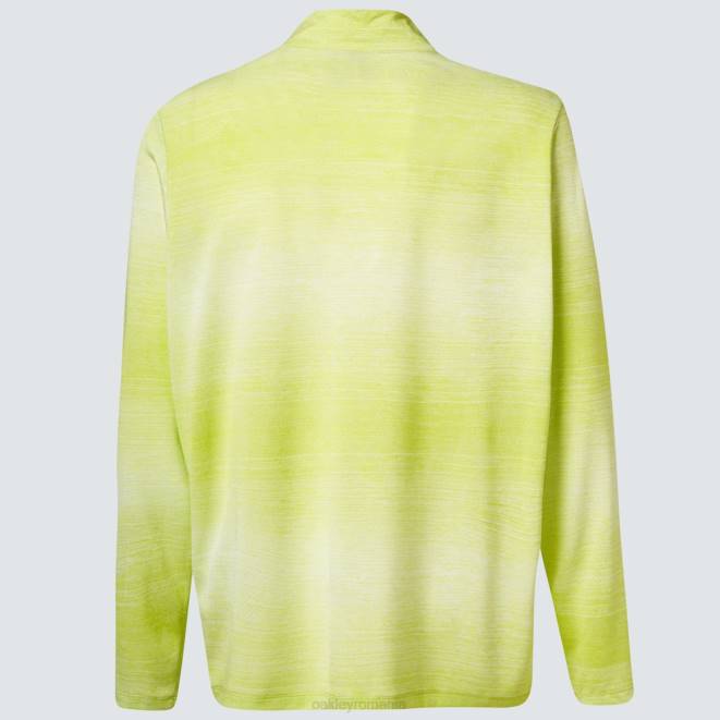 Oakley erica albă concurent jumătate fermoar haine 620J2444