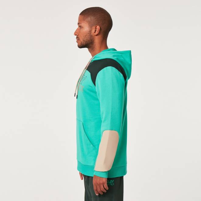 Oakley menta verde hanorac seeker \'75 haine 620J2595