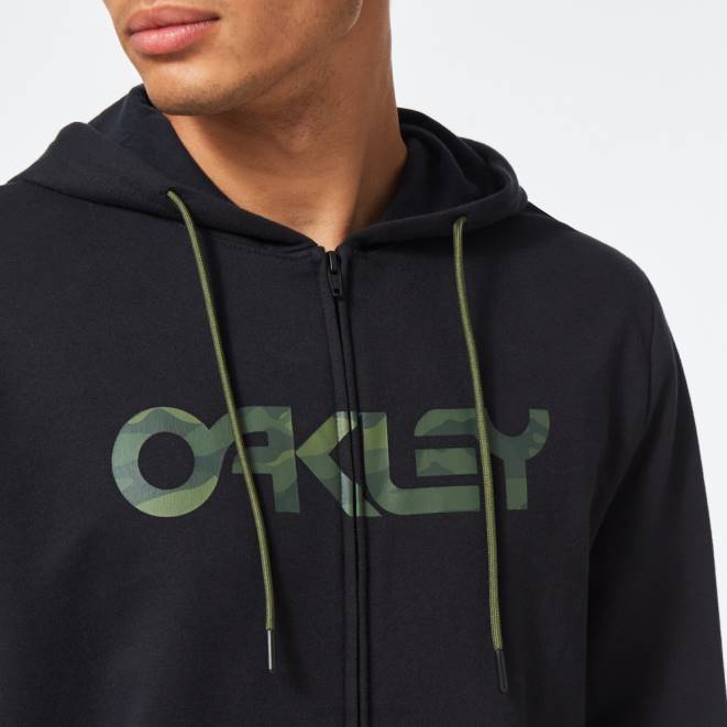 Oakley negru/core camo hanorac cu fermoar complet teddy haine 620J2506