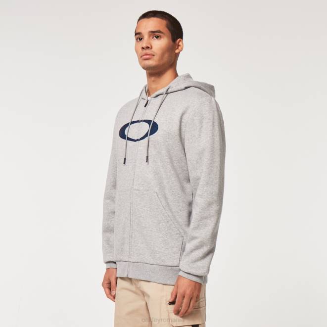 Oakley nou granit hthr hanorac elipse cu fermoar complet haine 620J2280