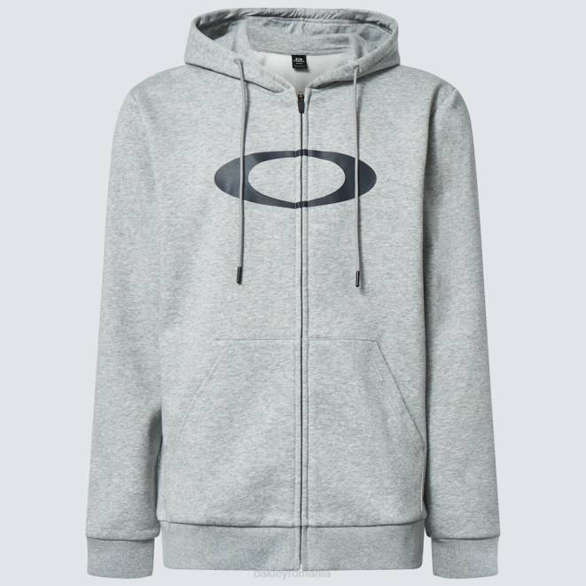 Oakley nou granit hthr hanorac elipse cu fermoar complet haine 620J2280