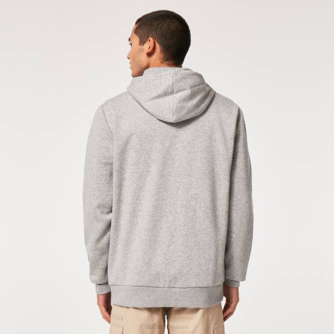 Oakley nou granit hthr hanorac elipse cu fermoar complet haine 620J2280