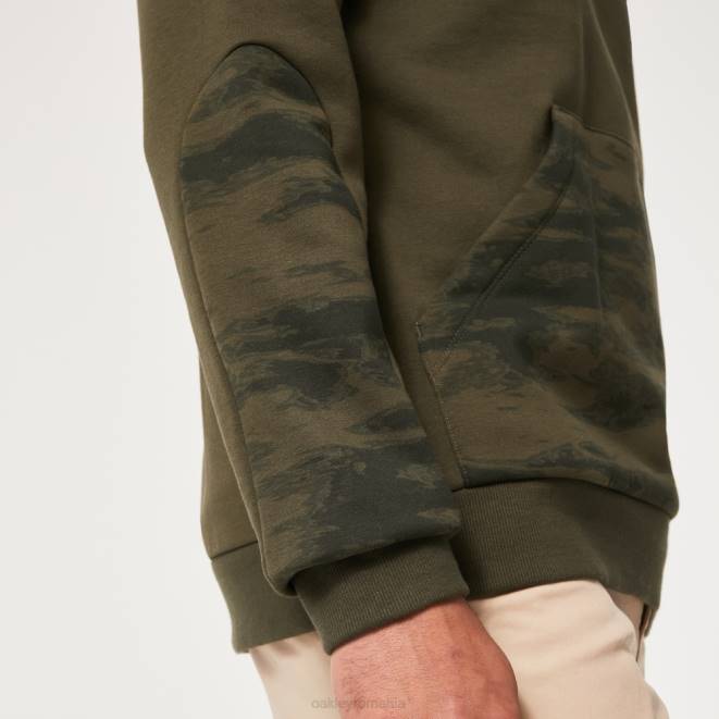 Oakley perie închisă nouă hanorac cu fermoar 1/4 cu plasture camo haine 620J2287