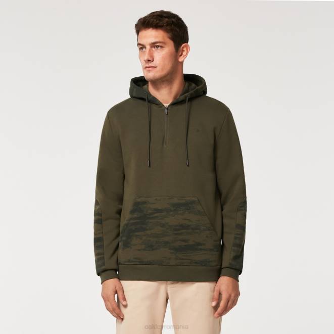 Oakley perie închisă nouă hanorac cu fermoar 1/4 cu plasture camo haine 620J2287