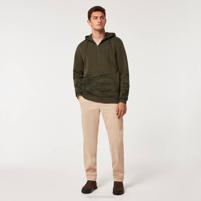 Oakley perie închisă nouă hanorac cu fermoar 1/4 cu plasture camo haine 620J2287