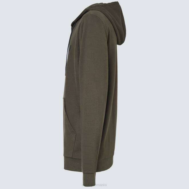 Oakley perie închisă nouă/neagră hanorac cu fermoar complet teddy haine 620J2503