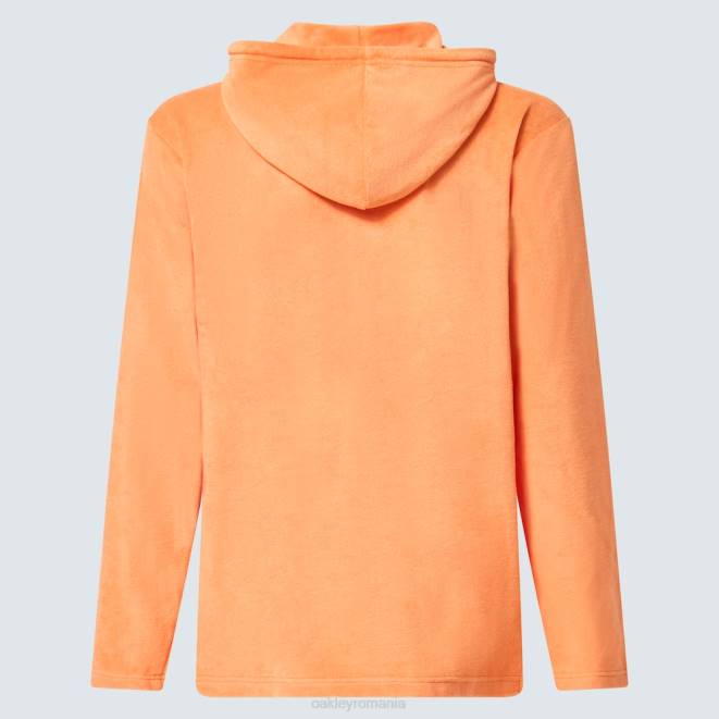 Oakley portocaliu moale hanorac Dawny cu fermoar 1/4 haine 620J2235