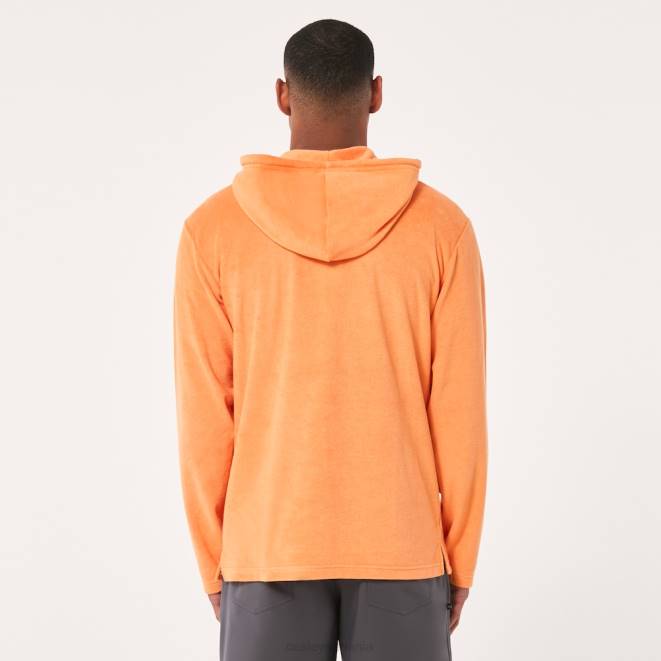 Oakley portocaliu moale hanorac Dawny cu fermoar 1/4 haine 620J2235