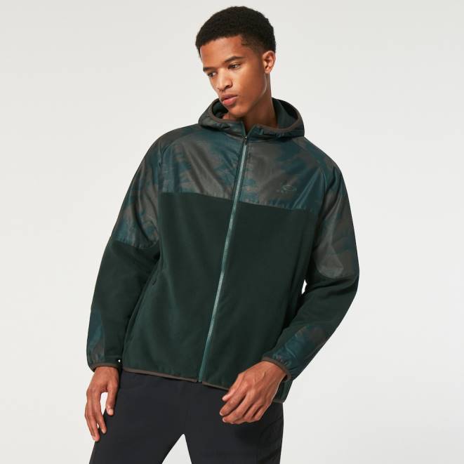 Oakley print td verde/munte hanorac wanderlust fz haine 620J2304