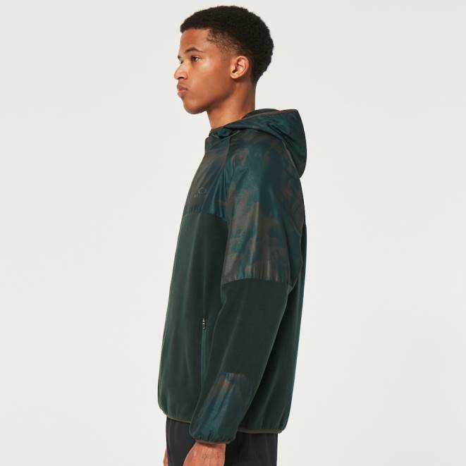 Oakley print td verde/munte hanorac wanderlust fz haine 620J2304