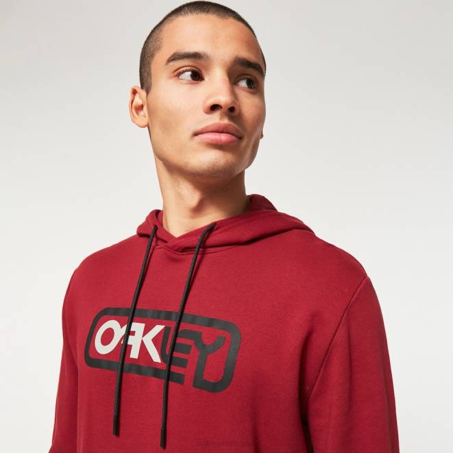 Oakley roșu de fier închis în hanoracul b1b po haine 620J2380