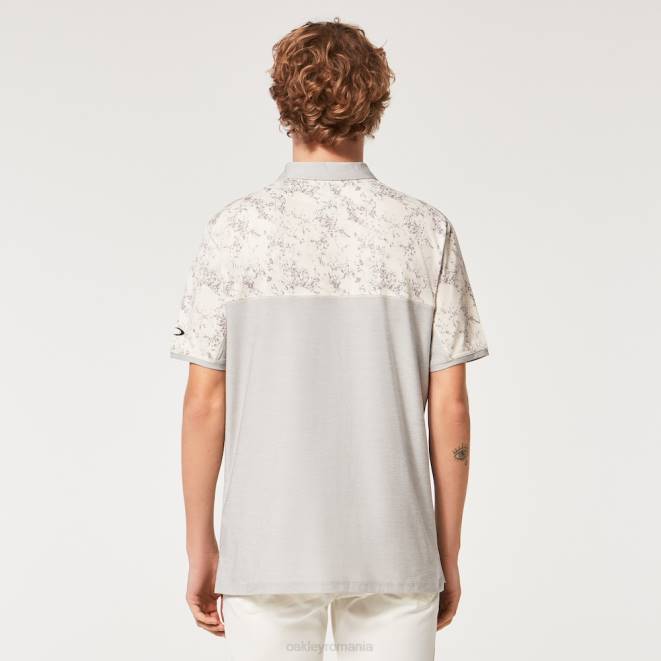 Oakley alb arctic polo cu bloc de nisip haine 620J2184