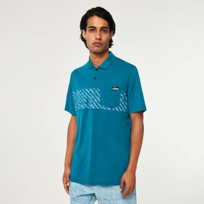 Oakley albastru aurora buzunar cu dungi de nisip haine 620J2602