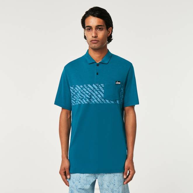 Oakley albastru aurora buzunar cu dungi de nisip haine 620J2602