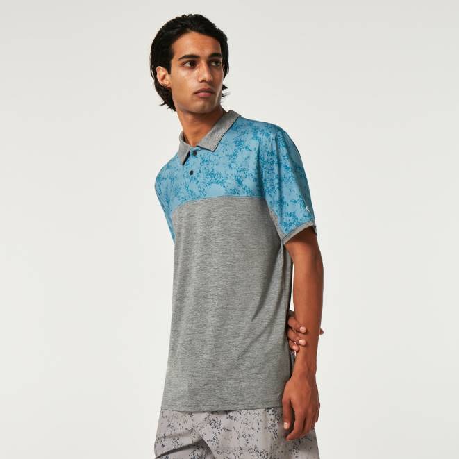 Oakley albastru aurora polo cu bloc de nisip haine 620J2185