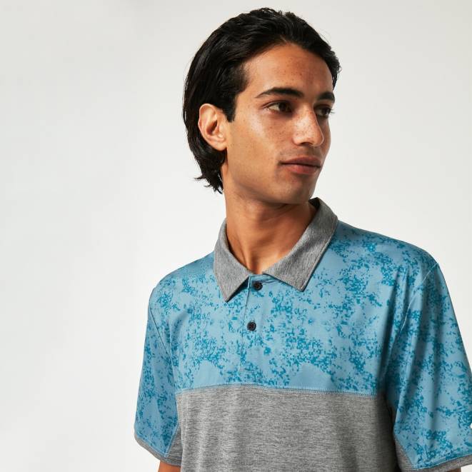 Oakley albastru aurora polo cu bloc de nisip haine 620J2185