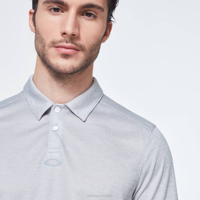 Oakley gri ceață polo cu mânecă scurtă gravity 2.0 haine 620J2411