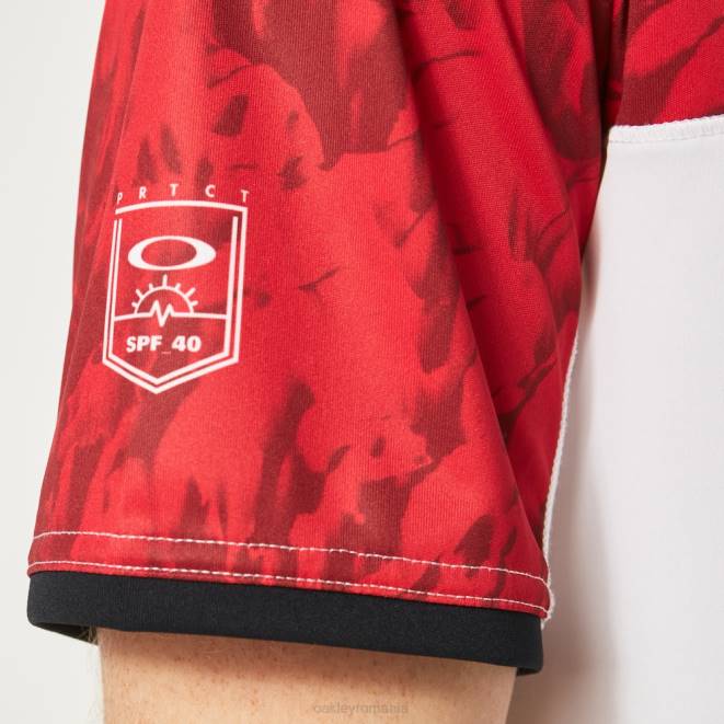 Oakley roșu de fier mtndye clrblk polo haine 620J2358