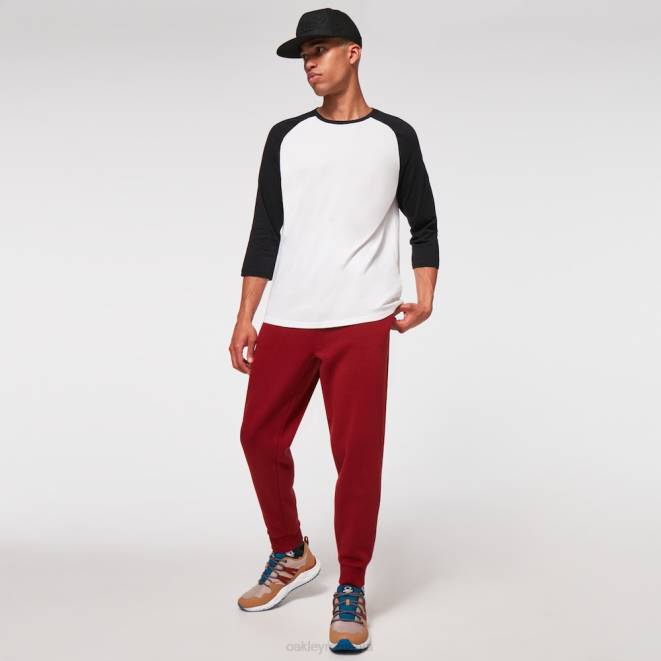 Oakley alb/negru relax raglan 3/4 tee haine 620J2469