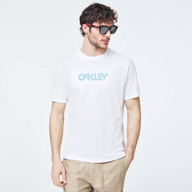 Oakley alb tricou cu mânecă scurtă cu logo b1b haine 620J2403