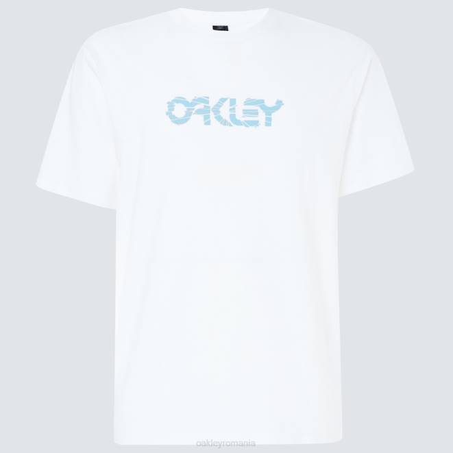 Oakley alb tricou cu mânecă scurtă cu logo b1b haine 620J2403