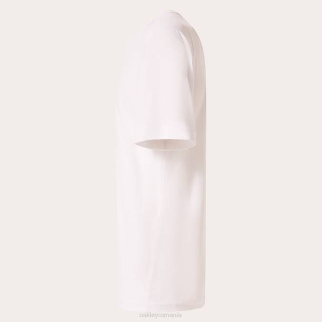 Oakley alb tricou cu mânecă scurtă pentru antrenament de bază haine 620J2407