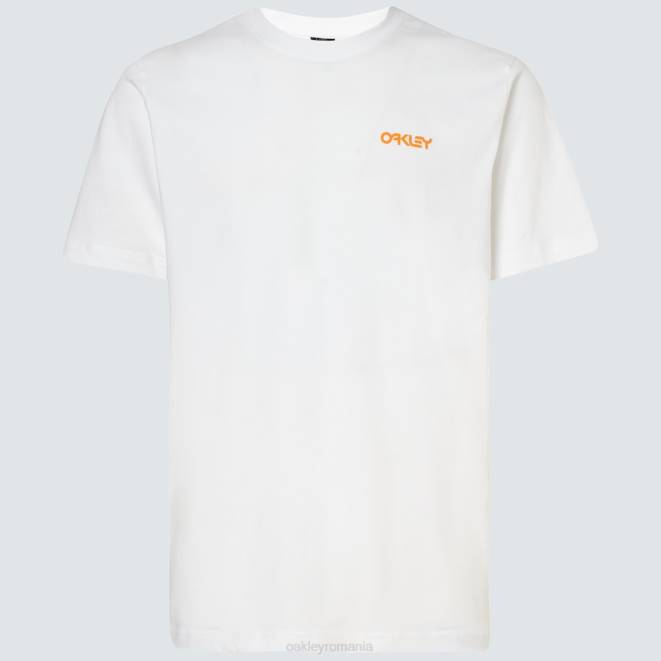 Oakley alb tricou heritage eyeshade haine 620J2416