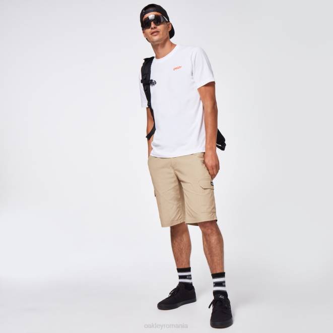 Oakley alb tricou heritage eyeshade haine 620J2416