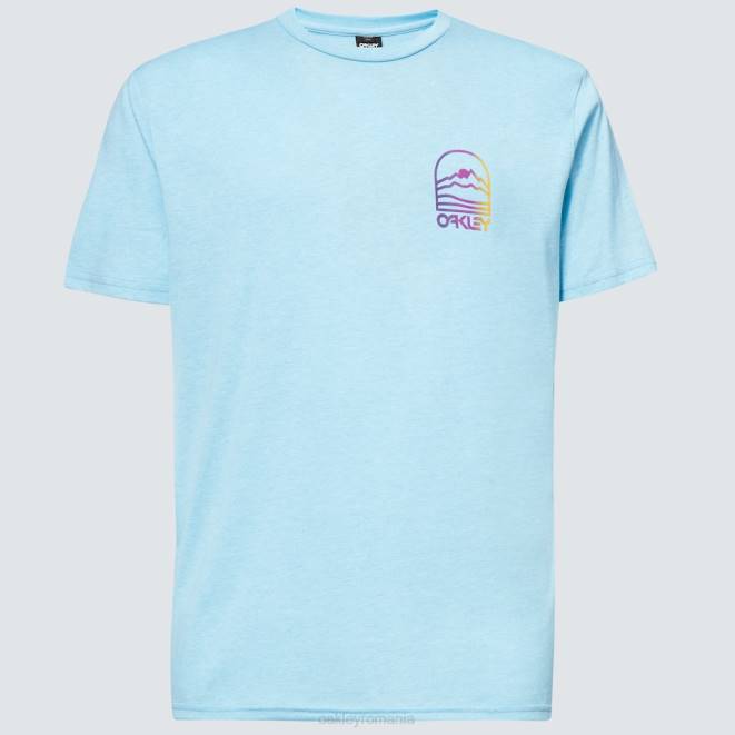 Oakley albastru stralucitor tricou gradient mountain b1b haine 620J2382