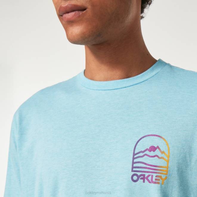 Oakley albastru stralucitor tricou gradient mountain b1b haine 620J2382