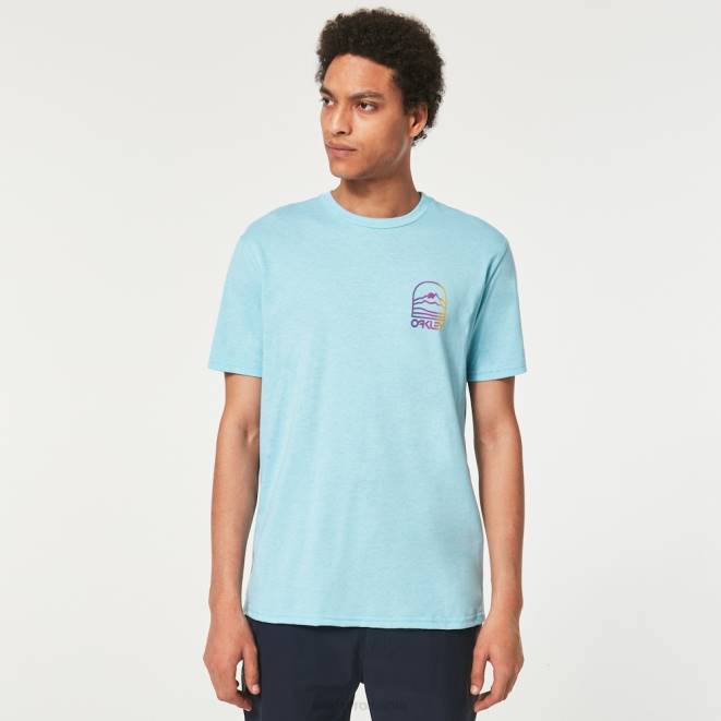 Oakley albastru stralucitor tricou gradient mountain b1b haine 620J2382