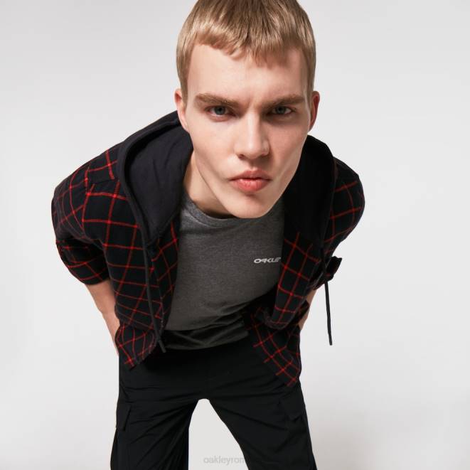 Oakley cec negru/rosu cu glugă în jos haine 620J2468