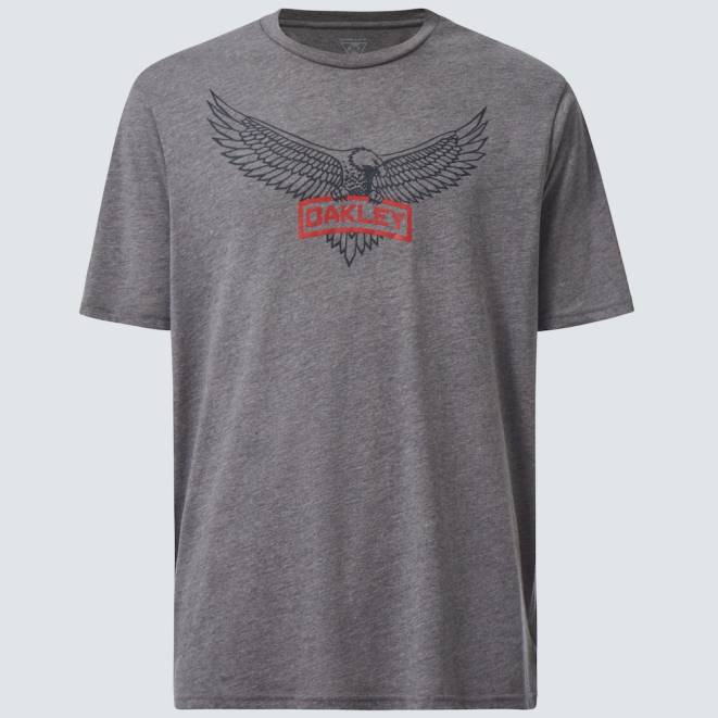 Oakley cenușiu atletic Heather si eagle tab tee haine 620J2483