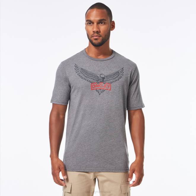 Oakley cenușiu atletic Heather si eagle tab tee haine 620J2483