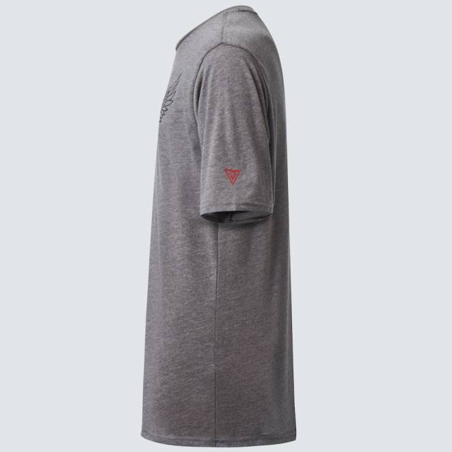 Oakley cenușiu atletic Heather si eagle tab tee haine 620J2483