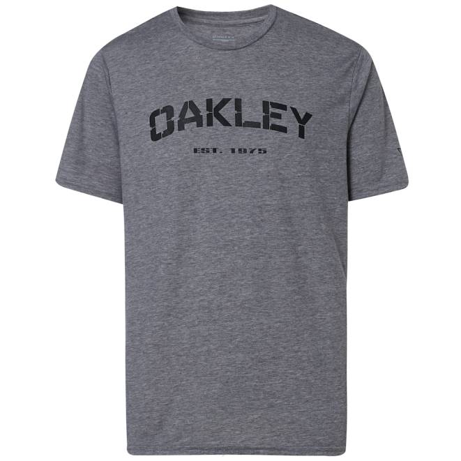 Oakley cenușiu atletic Heather si indoc tee haine 620J2394