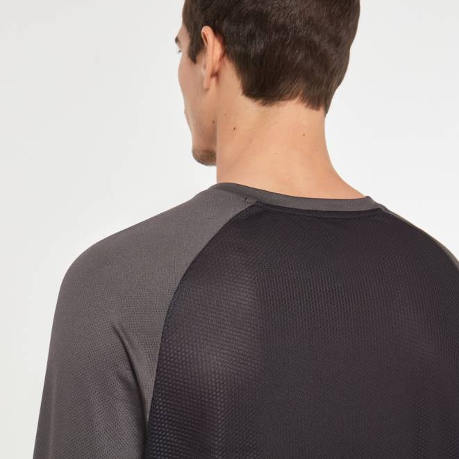 Oakley fier negru/forjat factory pilot mtb ls jersey ii haine 620J2620