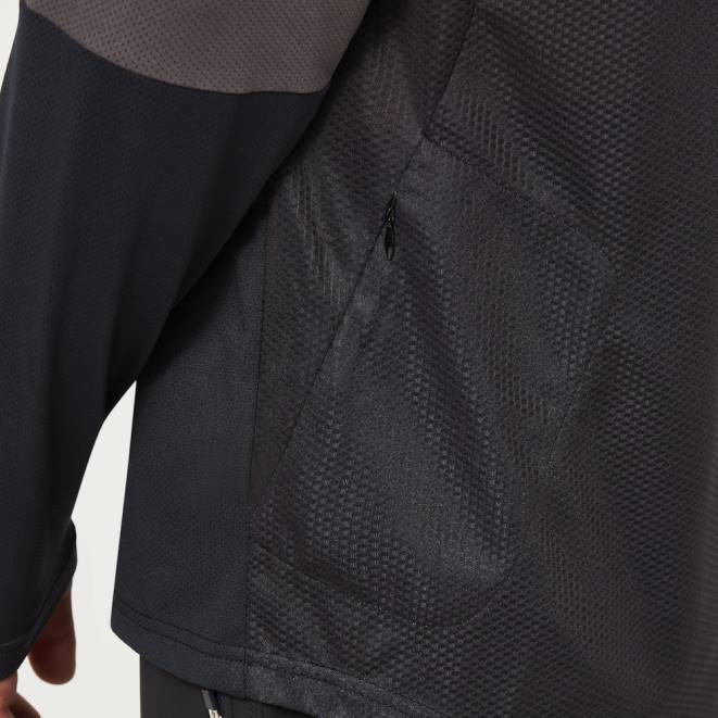 Oakley fier negru/forjat factory pilot mtb ls jersey ii haine 620J2620