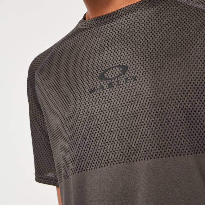 Oakley fier negru/forjat tricou peak tyndall rc ss haine 620J2364