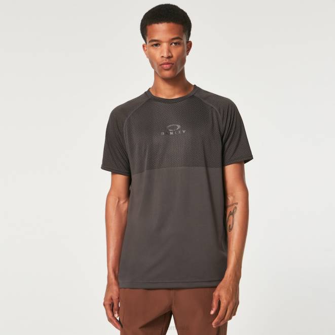 Oakley fier negru/forjat tricou peak tyndall rc ss haine 620J2364