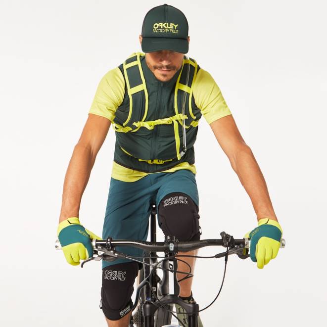 Oakley galben fluo tricou mtb factory pilot lite haine 620J2530