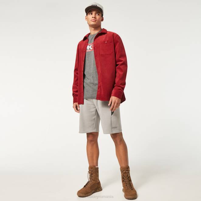 Oakley gri atletic nou blocat în B1b ls tee haine 620J2369