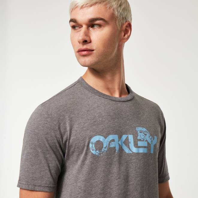 Oakley gri atletic nou tricou b1b broască marmură haine 620J2230