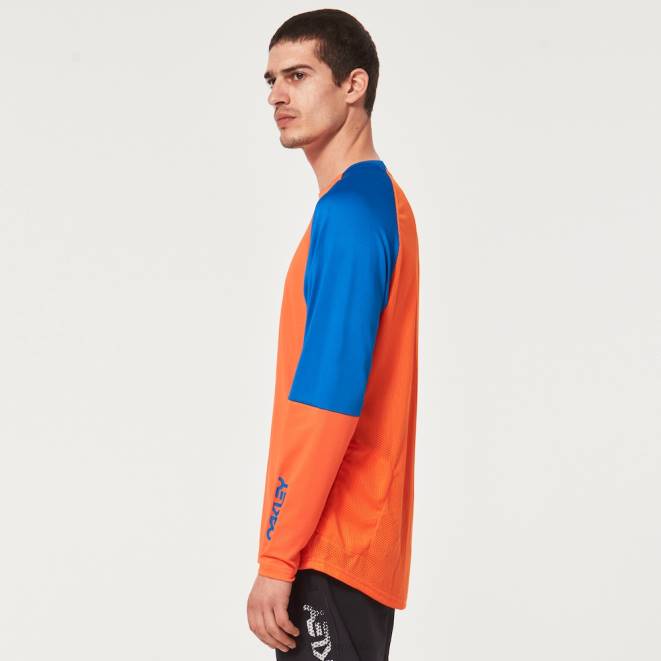 Oakley ibis stacojiu tricou mtb ls factory pilot haine 620J2531