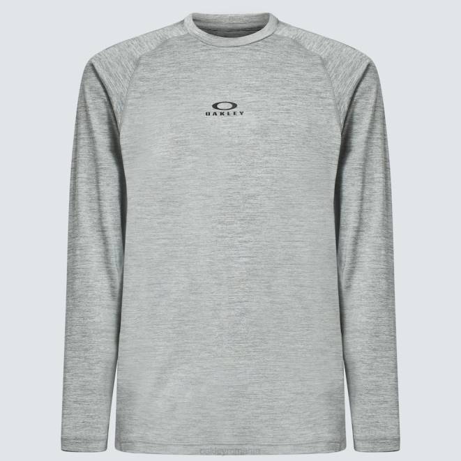 Oakley nou granit hthr o fit rc ls tee haine 620J2213