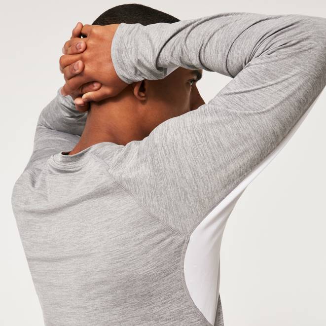 Oakley nou granit hthr o fit rc ls tee haine 620J2213