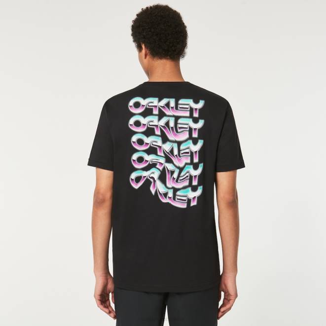 Oakley pană de curent tricou twisted wave b1b rc haine 620J2568